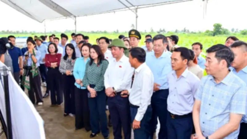 Phó Chủ tịch Quốc hội khảo sát dự án đường sắt Lào Cai-Hà Nội-Hải Phòng