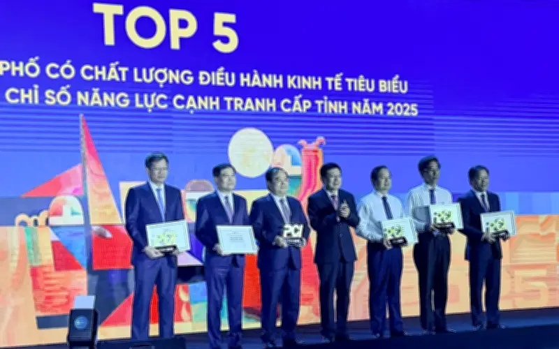 Phú Thọ lọt Top 5 địa phương dẫn đầu PCI 2025, khẳng định nỗ lực cải thiện môi trường đầu tư