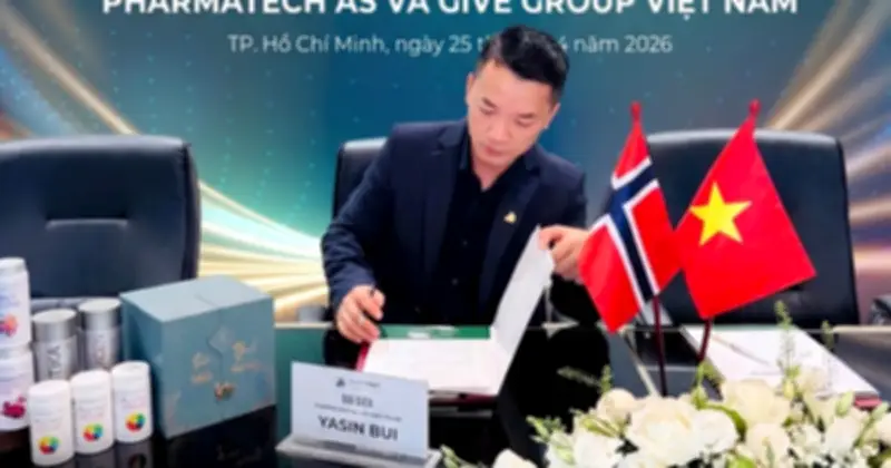 Pharmatech AS chọn Give Group Việt Nam làm nhà phân phối độc quyền