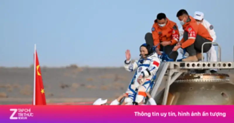 Phi hành đoàn Thần Châu 21 mang 41 kg mẫu thí nghiệm về Trái Đất