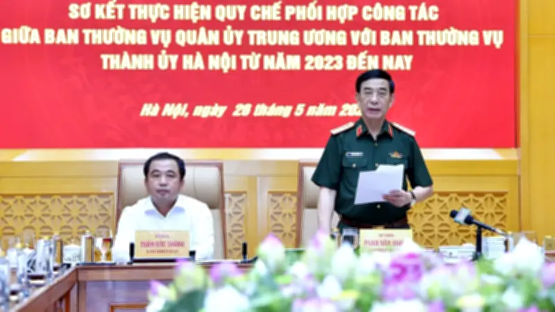 Phối hợp quân sự, quốc phòng gắn với phát triển kinh tế-xã hội Thủ đô