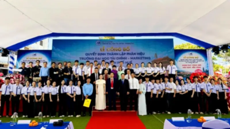 Phân hiệu Đại học Tài chính - Marketing tại Huế chính thức đi vào hoạt động