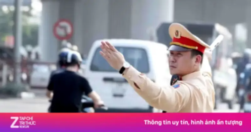 Phân luồng giao thông phục vụ Đại hội Mặt trận Tổ quốc Việt Nam lần thứ XI