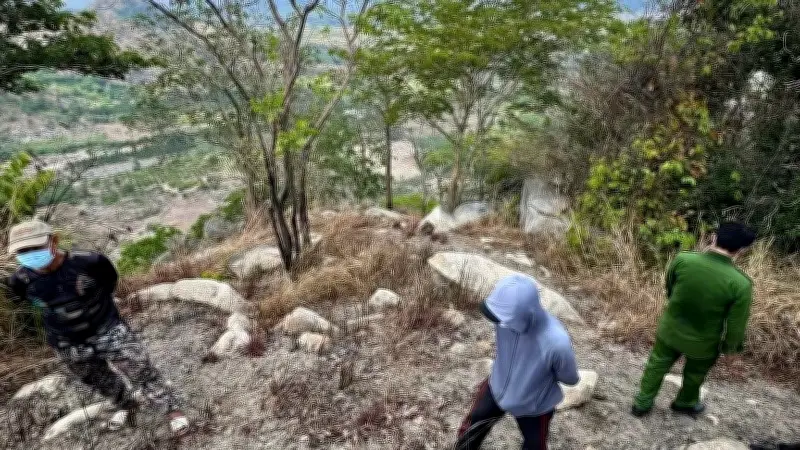 Phát hiện thi thể người đàn ông treo trên cây ở núi Lâm Đồng