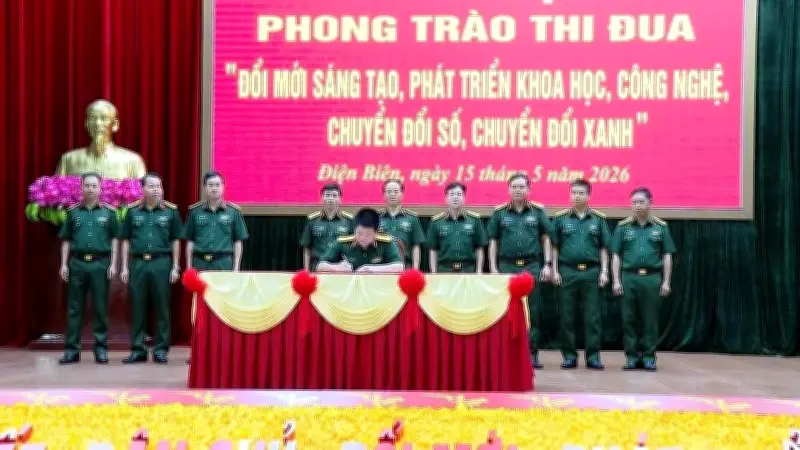 Phát động phong trào thi đua chuyển đổi xanh-số trong lực lượng vũ trang tỉnh