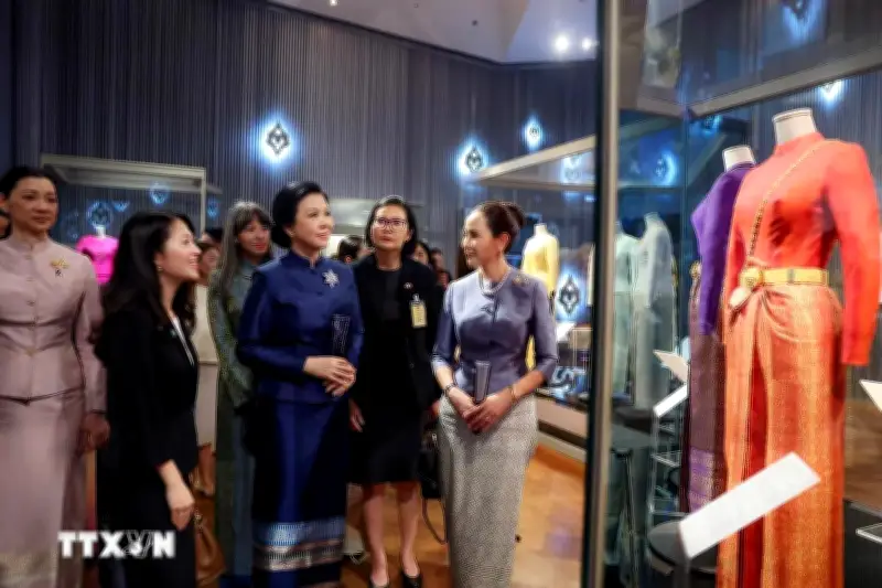 Phu nhân Ngô Phương Ly gặp phu nhân Phó Thủ tướng Thái Lan
