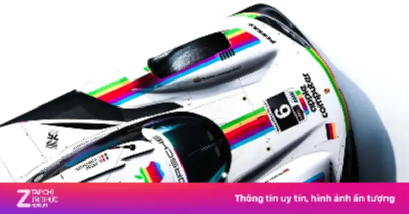 Porsche và Apple tái hiện huyền thoại trên đường đua Laguna Seca