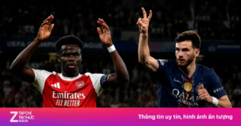 PSG hay Arsenal: Ai xứng đáng là vua châu Âu mùa này?
