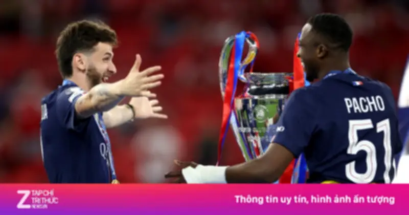PSG xây dựng triều đại Champions League với đội hình trẻ trung và tham vọng
