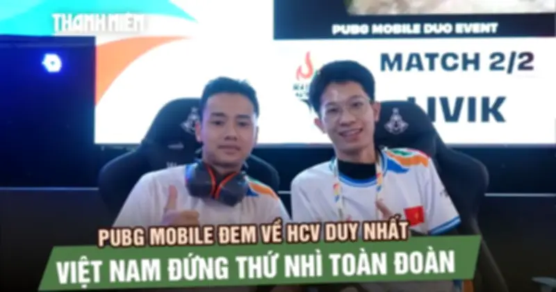 PUBG Mobile mang HCV duy nhất, Việt Nam xếp nhì toàn đoàn tại SEA Esports Nations Cup 2026