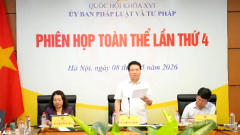 Quốc hội thẩm tra dự án Pháp lệnh hợp nhất văn bản quy phạm pháp luật sửa đổi