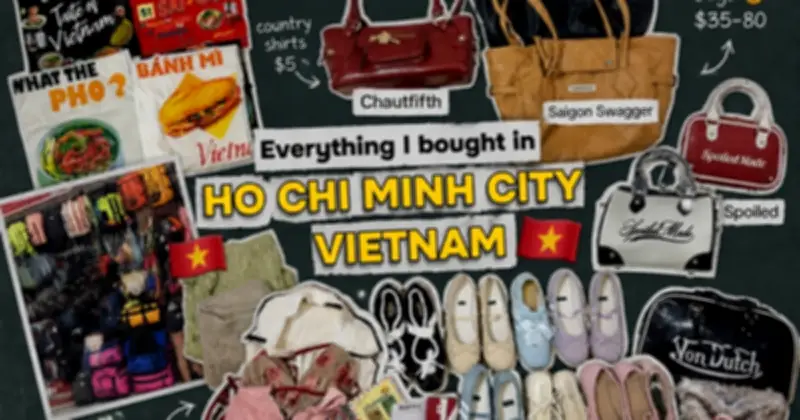 Quần áo, sneaker 'Made by Việt Nam' lọt vào vali du khách quốc tế