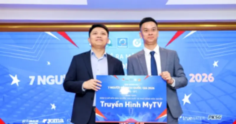 Ra mắt giải bóng đá 7 người Vô địch Quốc gia 2026, MyTV độc quyền phát sóng