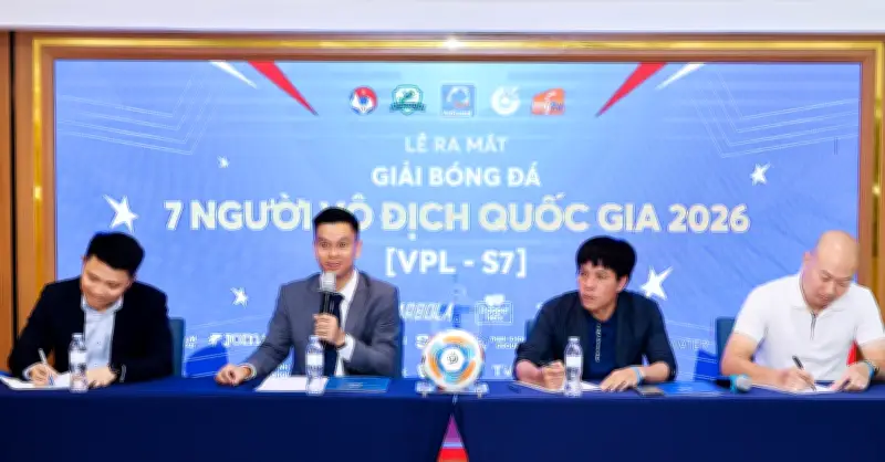 Ra mắt Giải bóng đá 7 người VĐQG 2026