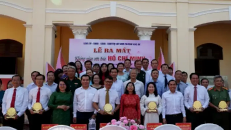 Ra mắt Không gian văn hóa Hồ Chí Minh tại Long An và Cần Giuộc