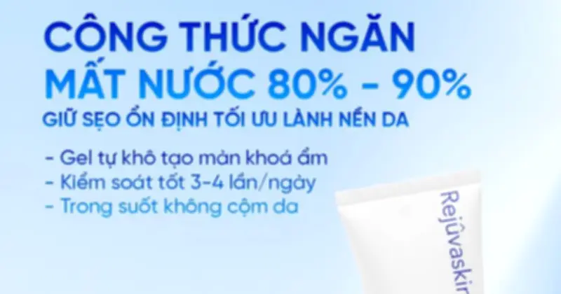 Rejuvasil Silicone Scar Gel: Giải pháp ngừa sẹo lồi và làm mờ sẹo sau phẫu thuật hiệu quả