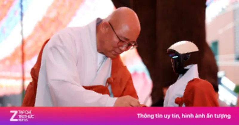 Robot Gabi trở thành nhà sư đầu tiên tại Hàn Quốc