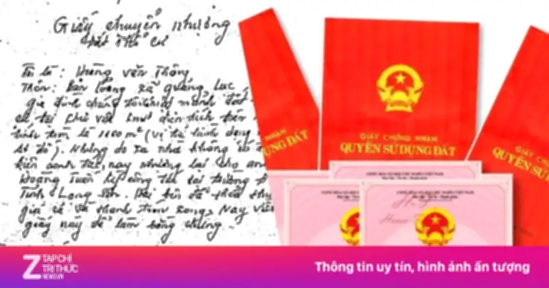 Sửa Luật Đất đai: Ngăn trục lợi khi cấp sổ đỏ đất mua bán bằng giấy viết tay