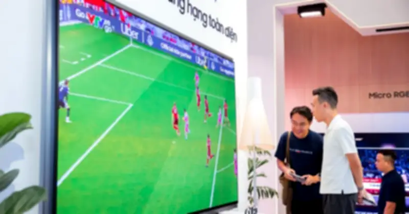 Samsung đưa AI TV phổ cập, tối ưu trải nghiệm World Cup 2026 cho người Việt