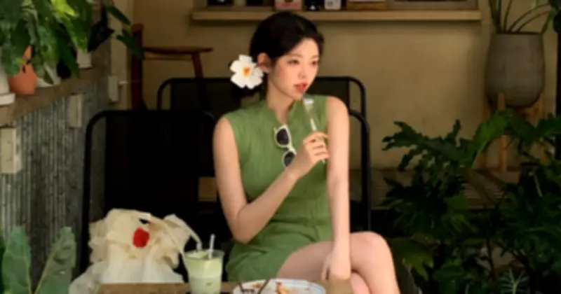 Sắc xanh lá: Gam màu chữa lành cho tủ đồ mùa hè