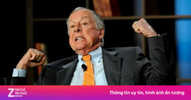 Sách hé lộ cuộc chiến dầu mỏ và sự trả thù của tỷ phú Boone Pickens