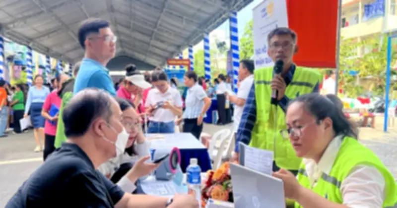 Sàn giao dịch việc làm phường Minh Phụng: Cơ hội việc làm hấp dẫn cho người lao động