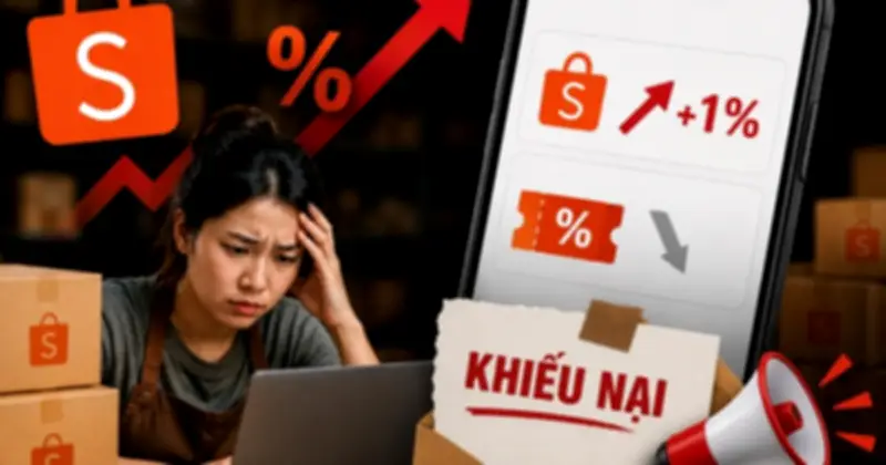 Sàn TMĐT tăng phí, cắt mã giảm giá, ép chạy quảng cáo: Tiểu thương kêu trời