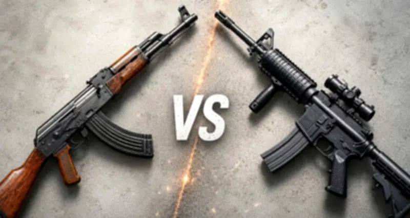 So sánh 5 dòng súng trường huyền thoại: AK-47, M16, AK-74, HK416, Galil ACE