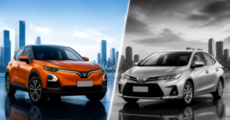 So sánh chi phí vận hành xe xăng và xe điện: Vios hay VF 5 rẻ hơn?