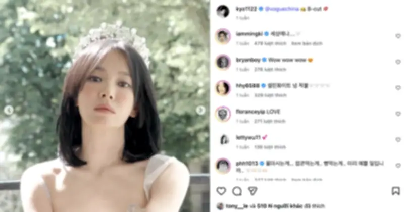 Song Hye Kyo tái xuất với tạo hình quý tộc, gây bão mạng xã hội châu Á
