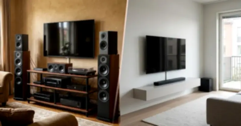 Soundbar hay loa rời: Đâu là lựa chọn tối ưu cho trải nghiệm âm thanh TV?