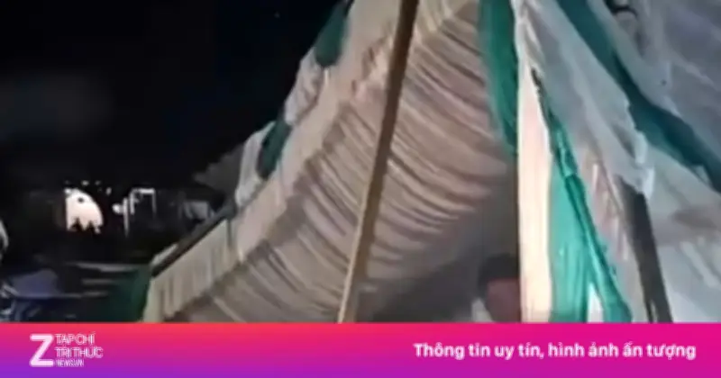 Sập rạp cưới vì dây neo buộc xe tải bị kéo ở Đắk Lắk, 3 người thương
