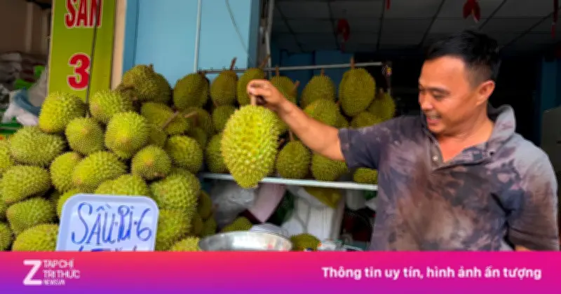 Sầu riêng 50.000 đồng/kg ế ẩm, loại nửa triệu đồng/kg lại cháy hàng