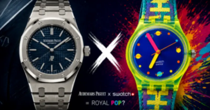 Swatch hợp tác Audemars Piguet ra mắt Royal Pop: Sự kiện chấn động làng đồng hồ