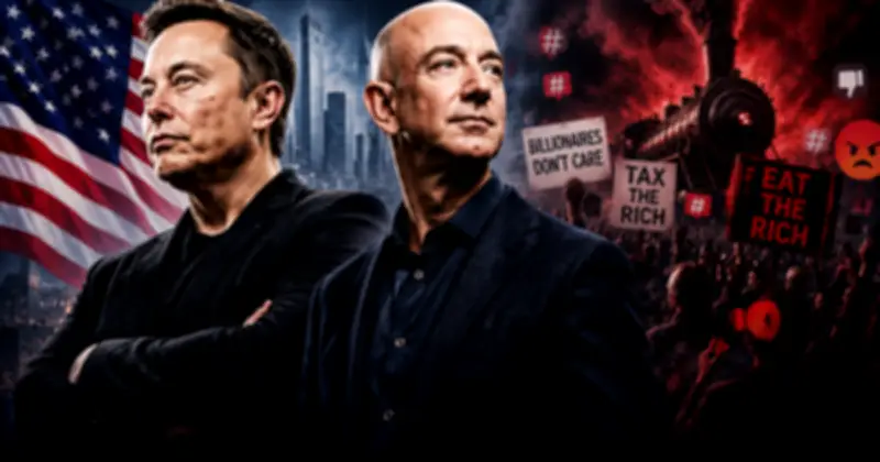 Từ Elon Musk đến Jeff Bezos: Giới tỷ phú Mỹ phản công 'hate train' nhắm đến người giàu