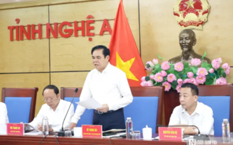 Tỉ lệ giải ngân vốn đầu tư công tại Nghệ An chỉ đạt 13,54%