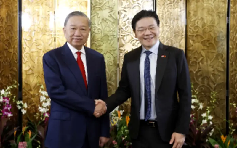 Tô Lâm và Thủ tướng Singapore nhất trí nâng tầm hợp tác chiến lược