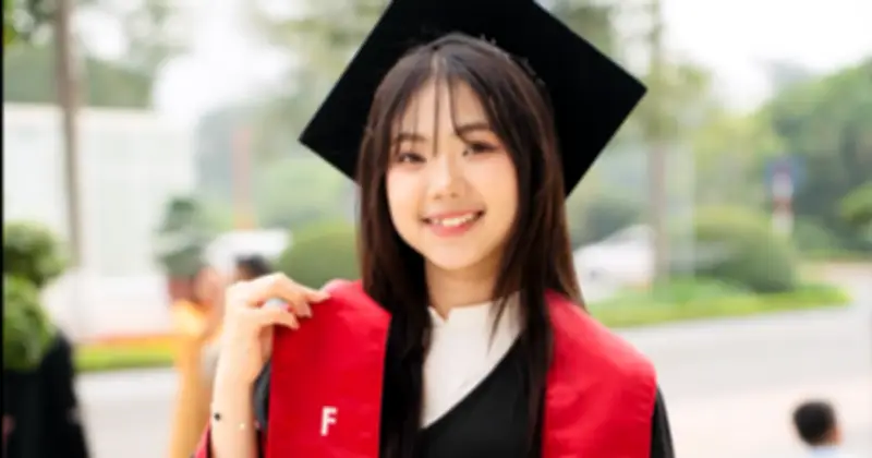 Từ nữ sinh giỏi tỉnh đến cử nhân xuất sắc Đại học Ngoại thương