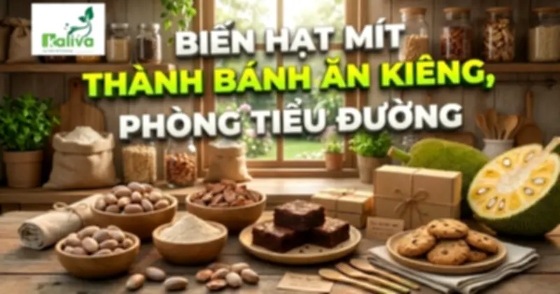 Từ phế phẩm nông nghiệp, sinh viên HCMUTE chế tạo bánh quy hạt mít giàu dinh dưỡng