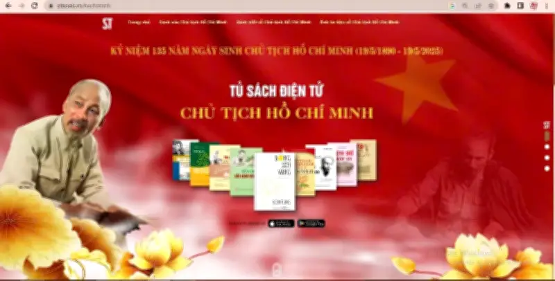 Tủ sách Bác Hồ điện tử: Đổi mới tuyên truyền lý luận trên nền tảng số