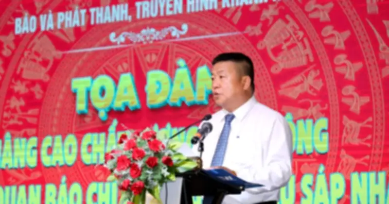 Tọa đàm nâng cao chất lượng báo chí địa phương sau sáp nhập tại Khánh Hòa