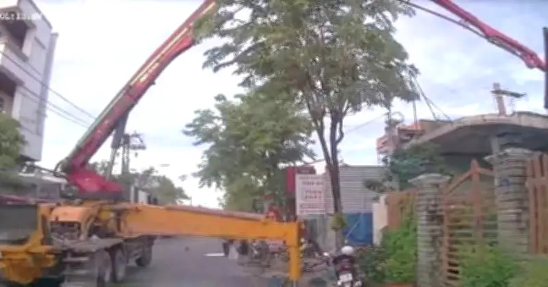 Tai nạn lao động nghiêm trọng ở Bồng Sơn: Xe bơm bê tông gãy cần khiến 1 người chết