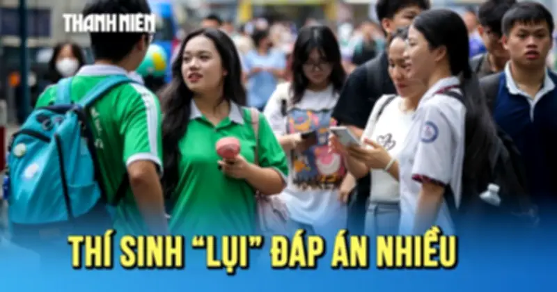Thí sinh hào hứng với đề thi đánh giá năng lực đợt 2 dễ thở hơn