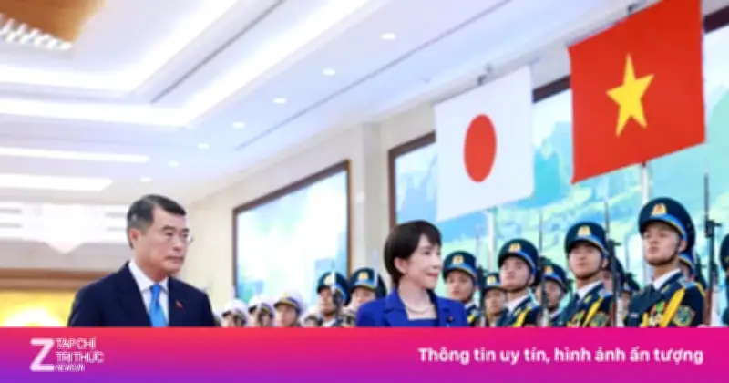 Thủ tướng Lê Minh Hưng chủ trì lễ đón Thủ tướng Nhật Bản Takaichi Sanae