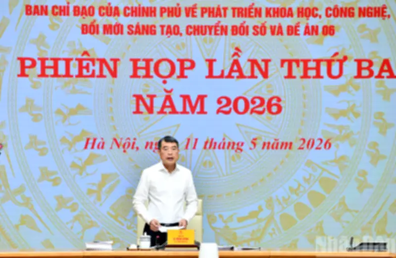 Thủ tướng Lê Minh Hưng chủ trì phiên họp Ban Chỉ đạo về khoa học công nghệ và chuyển đổi số