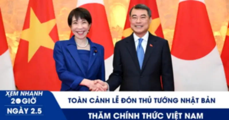 Thủ tướng Lê Minh Hưng đón Thủ tướng Nhật Bản; TP.HCM đón mưa giải nhiệt