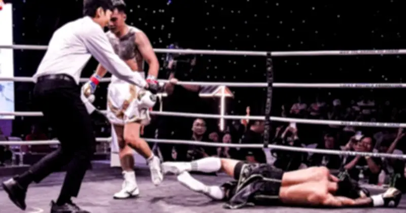 Thái Hoàng Huy hạ knock-out võ sĩ Thái Lan, giành chiến thắng ấn tượng