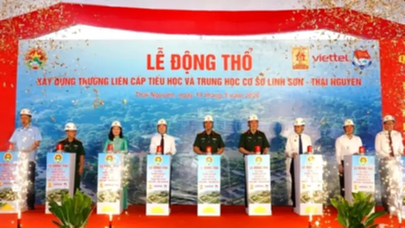 Thái Nguyên khởi công loạt dự án hơn 8.700 tỷ đồng, tạo động lực tăng trưởng mới