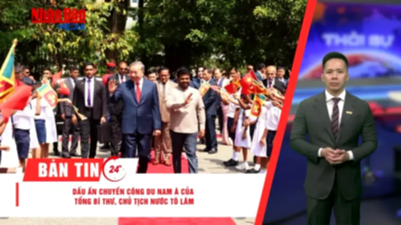 Thời sự 24h: Tổng Bí thư công du Nam Á, Thủ tướng dự ASEAN, chỉ thị mới về cán bộ xã
