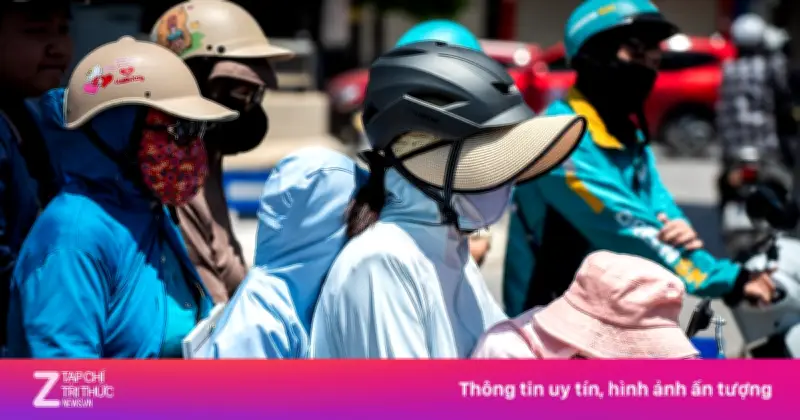 Thời tiết 25/5: Bắc và Trung Bộ nắng nóng đỉnh điểm, Hà Nội có thể chạm 40°C